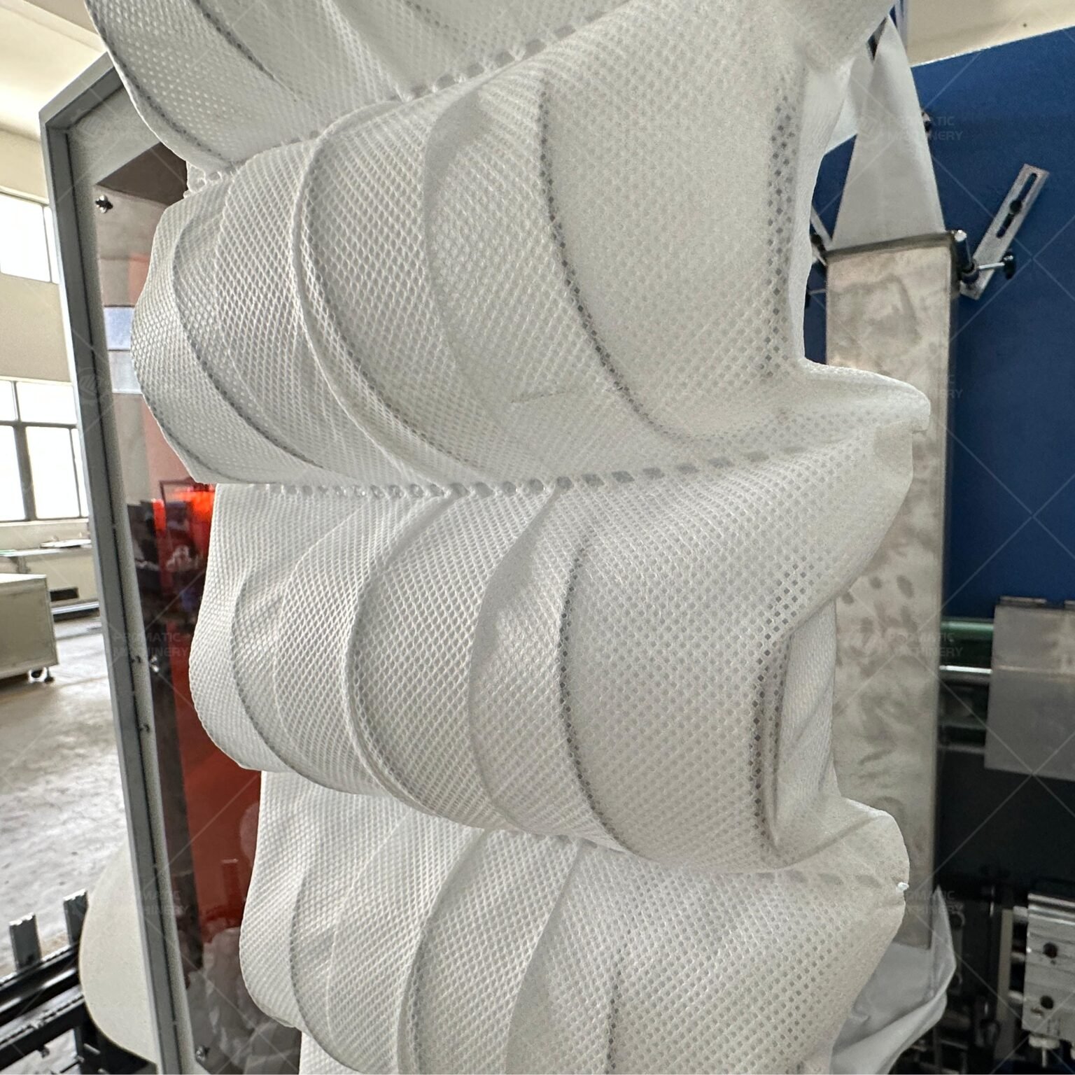 pocket spring machine