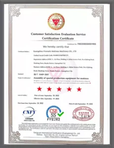 promatic certificate 4