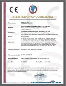 promatic certificate 5