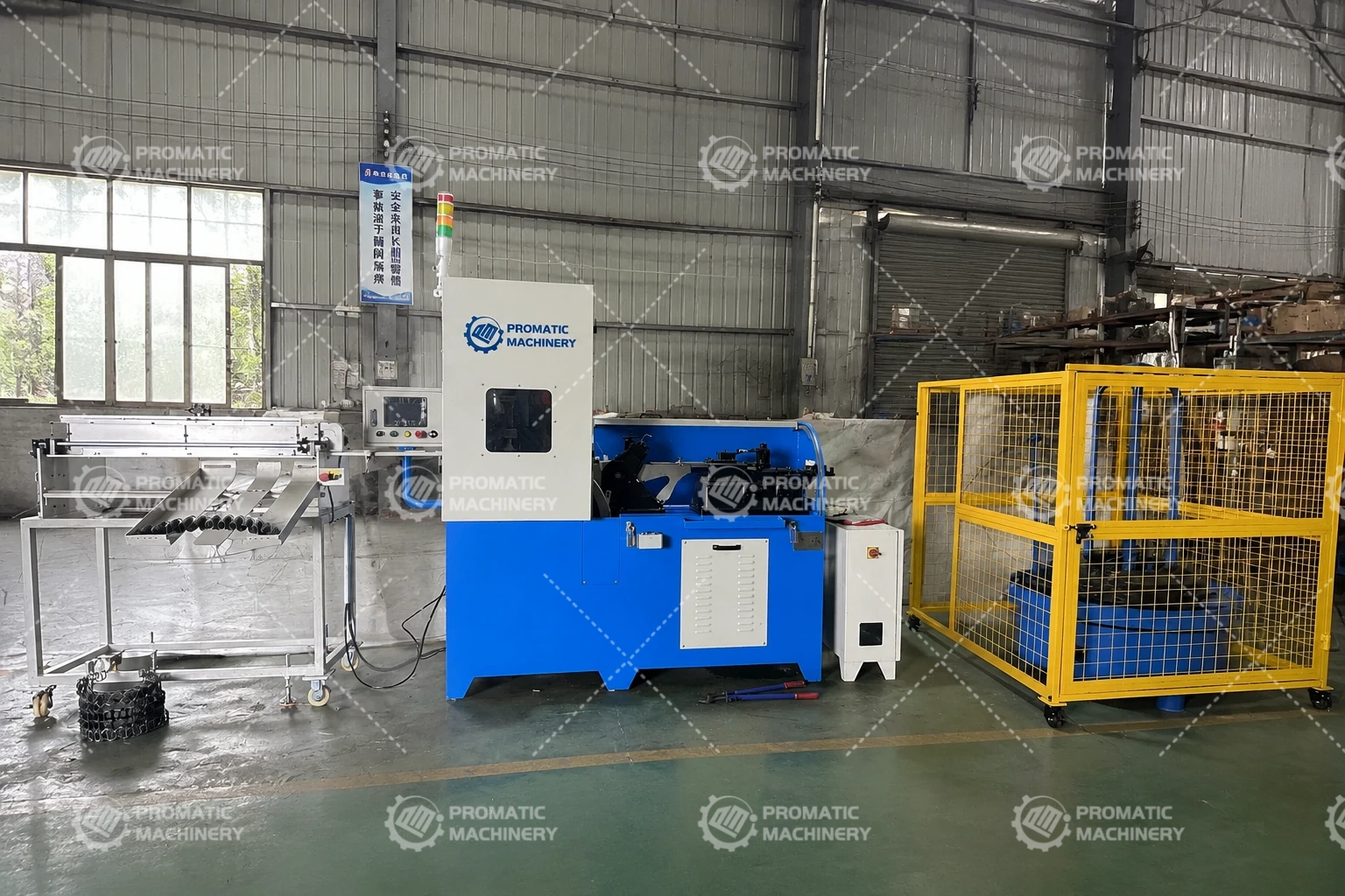 zig zag spring machine